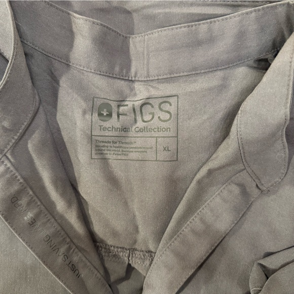 Figs Charcoal Scrub Set - Picture 4 of 7